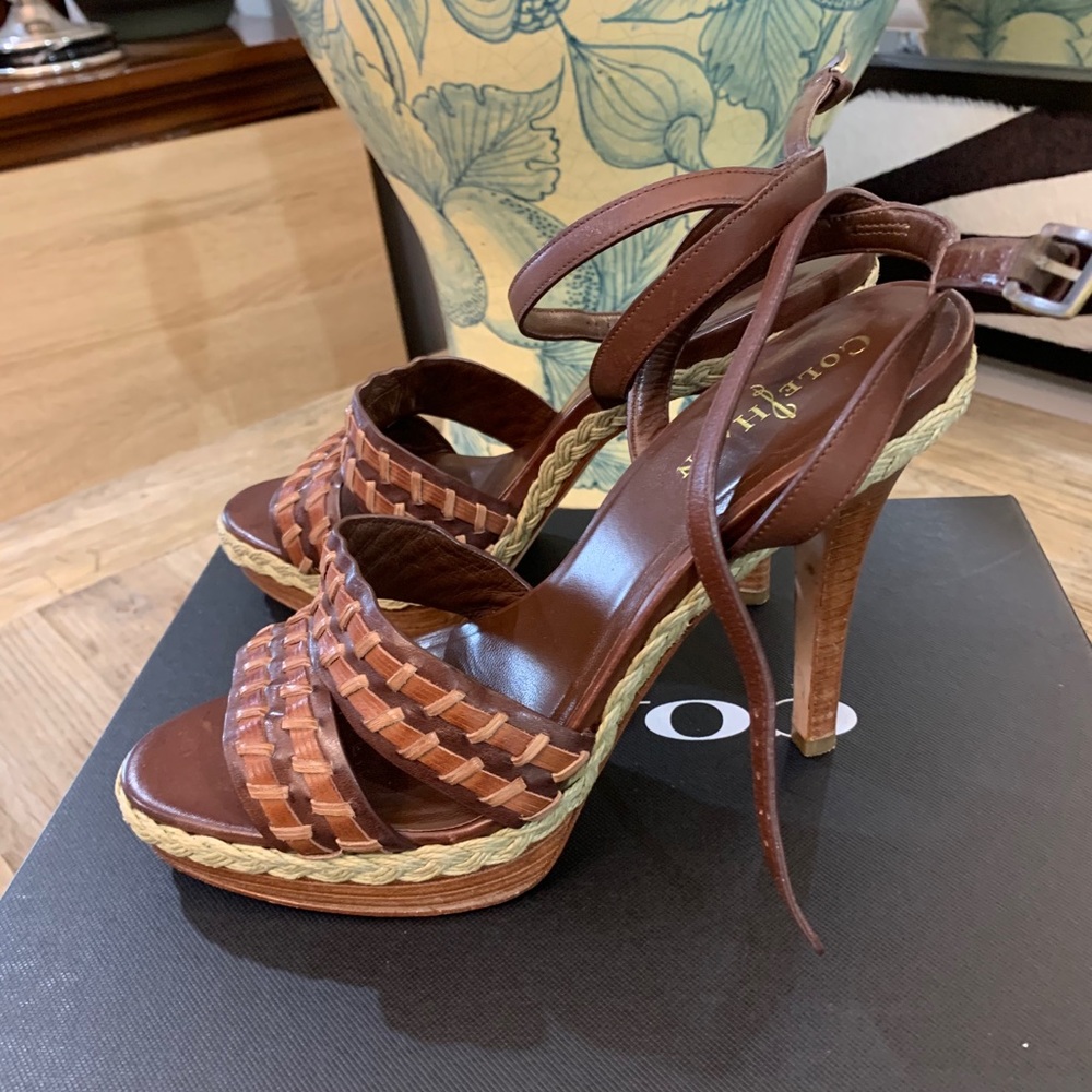 Cole Haan Nike Air strappy heel sandals